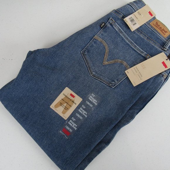 Levi's Denim - Levi's Perfectly Slimming 512 Jeans 10M/30